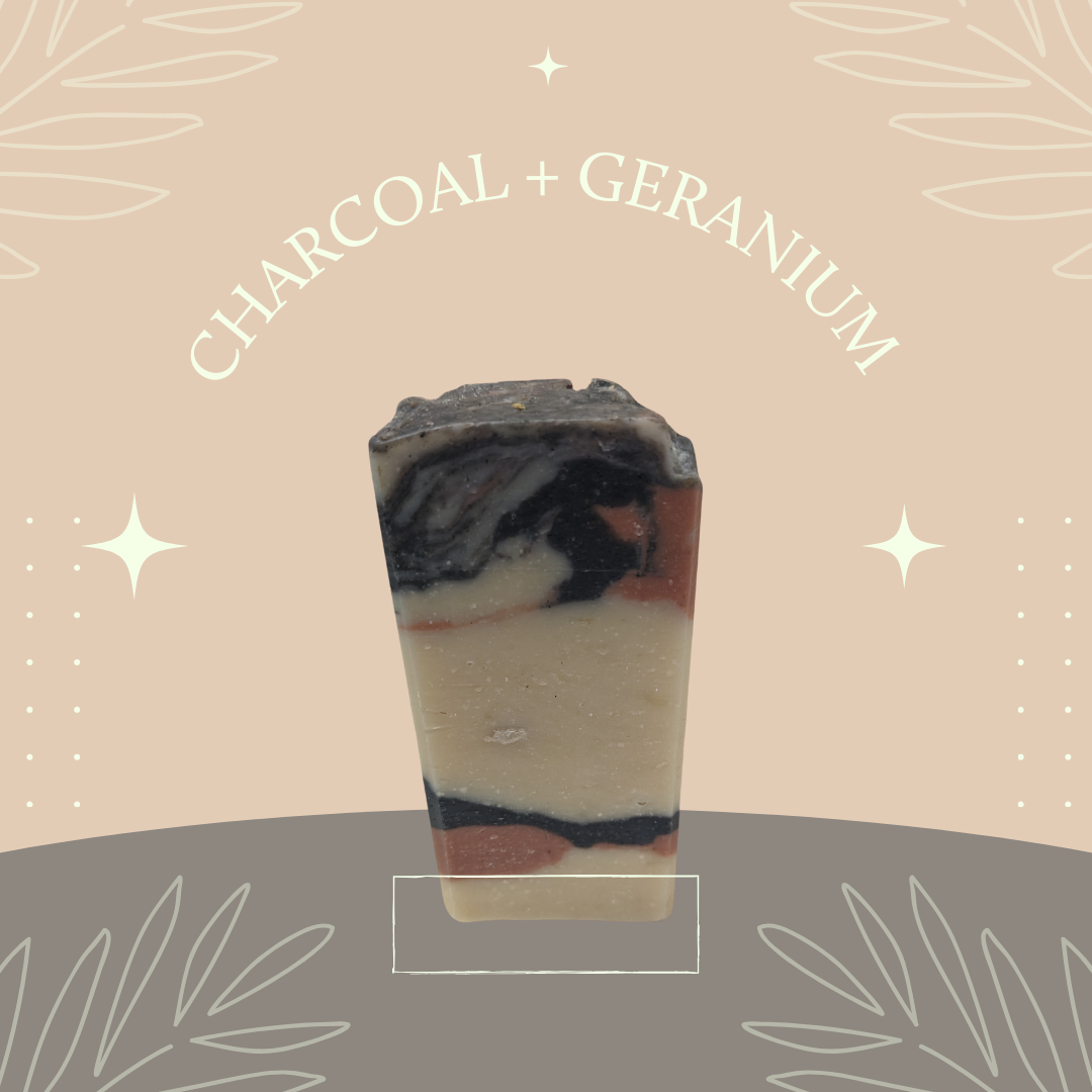 Charcoal + Gerranium